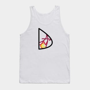 Dance, Dancing Letters Tank Top